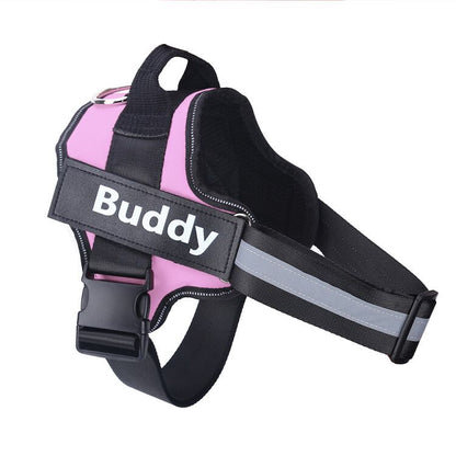 Reflective, Dog Harness with Name Patch