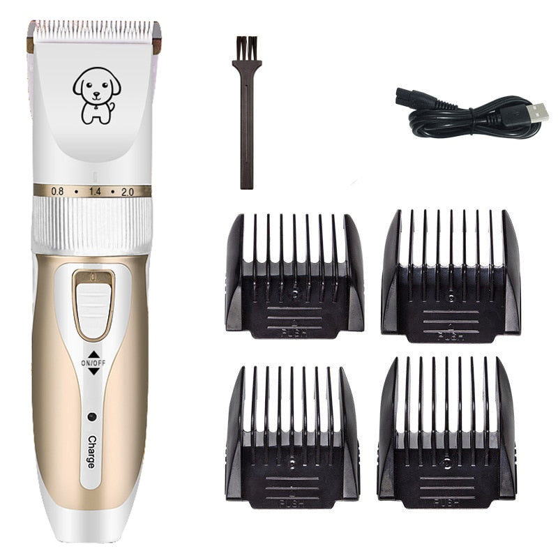 Rechargeable Electric Pet Hair Trimmer Set