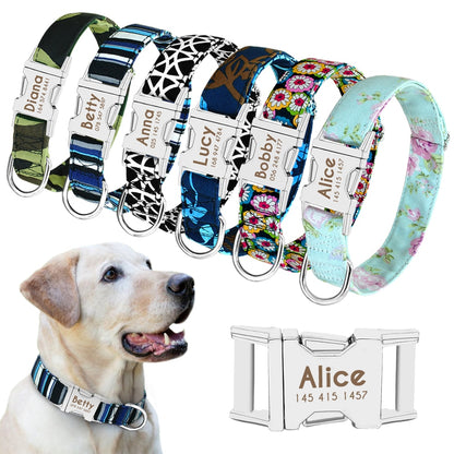 Personalized Dog Collar, Engrave Name