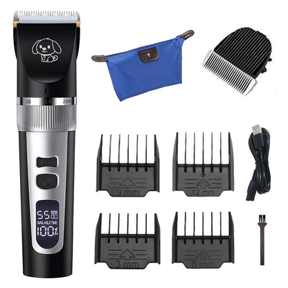 Rechargeable Electric Pet Hair Trimmer Set