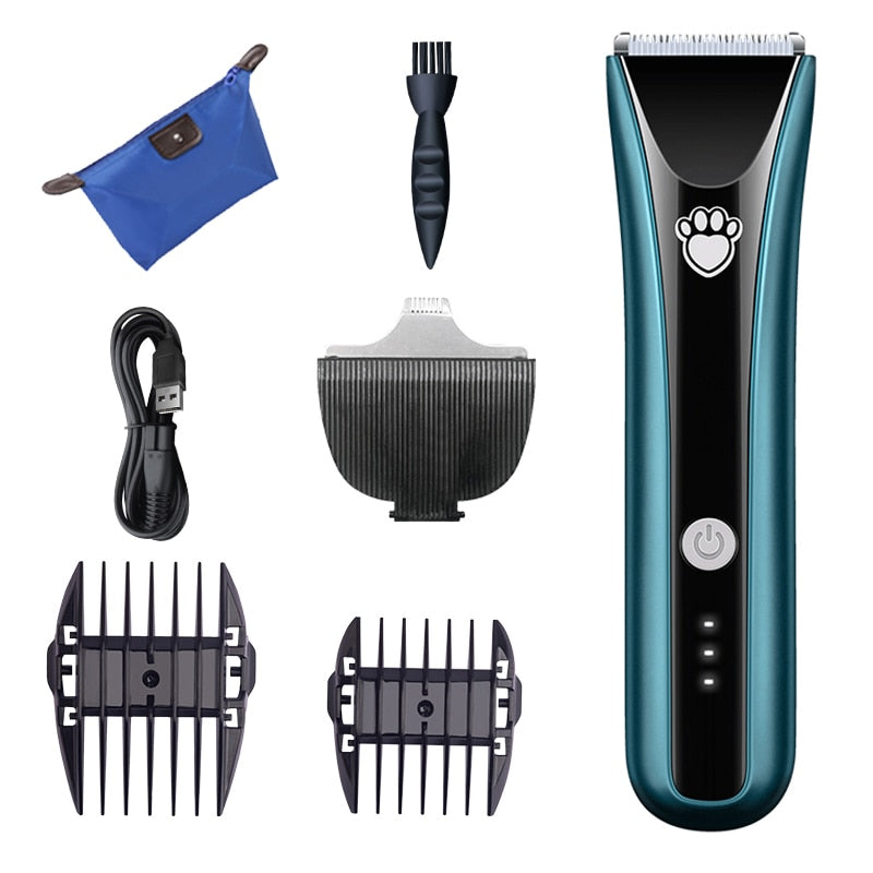 Rechargeable Electric Pet Hair Trimmer Set