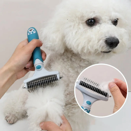 Double-sided Stainless Steel Dog/Cat Hair Remover