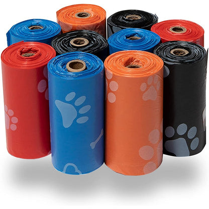 Dog Poop Bags, 15 Bags/Roll