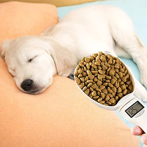 Pet Food Measuring Scoop with LED Display