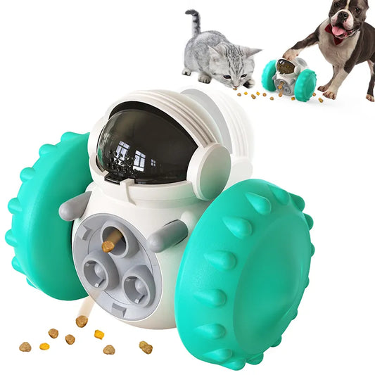 Puzzle Toy, Tumbler Slow Treat Dispenser for Pets