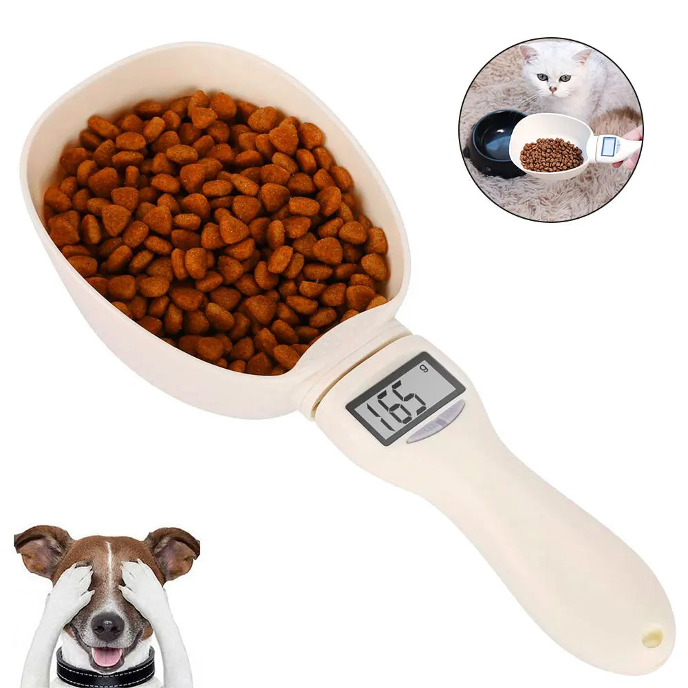 Pet Food Measuring Scoop with LED Display