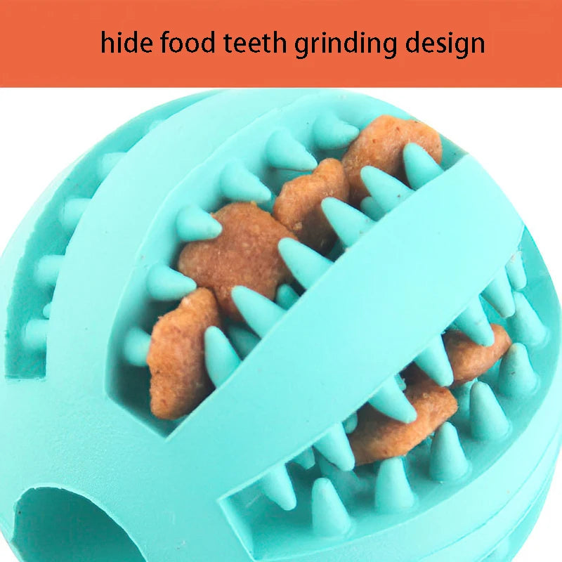 Tooth Cleaning, Treat Ball, Extra-tough, Interactive