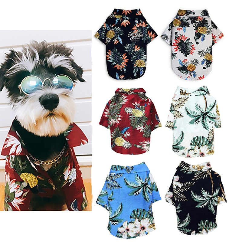 Dog Shirts, Hawaiian