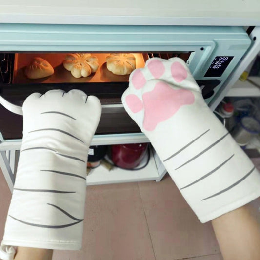 Oven Mitts, Cat Paws