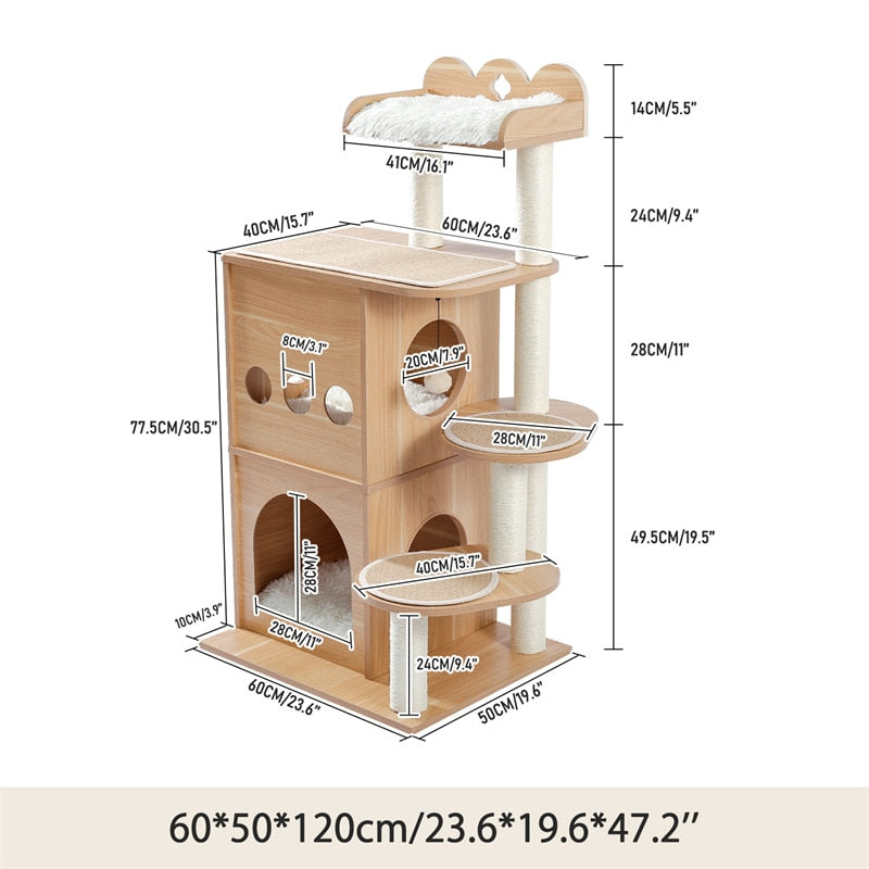 Rocket Styling Cat Tree Condo