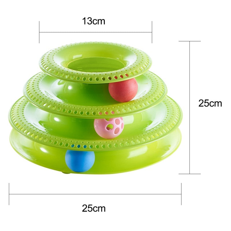 Cat Crazy Ball Toy for IQ Training