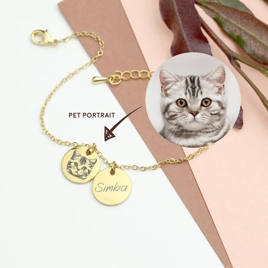 Pet Portrait Bracelet