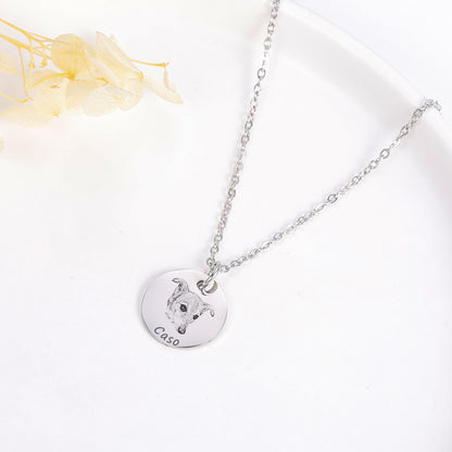 Pet Portrait Necklace