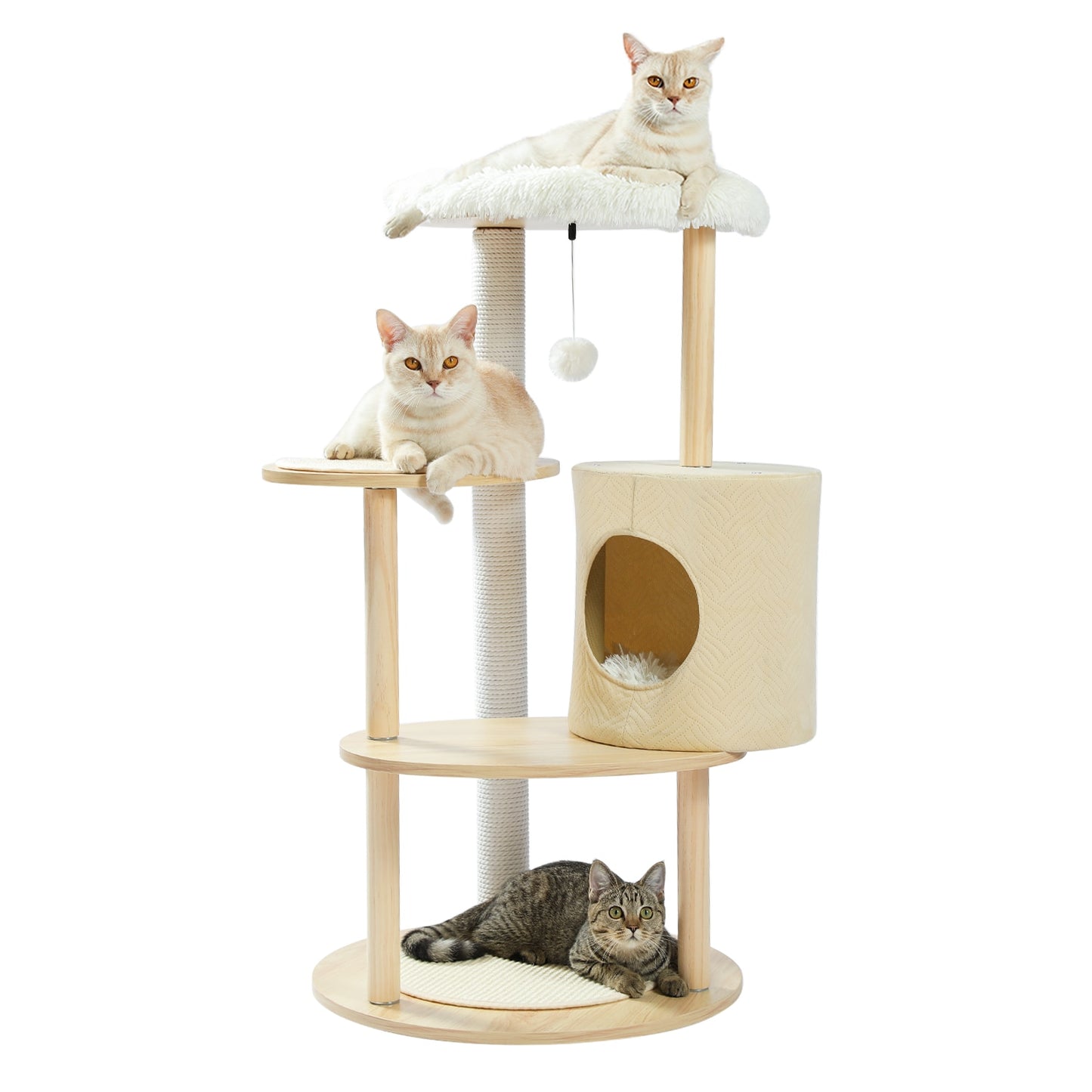 Cat Scratching Condo Play House