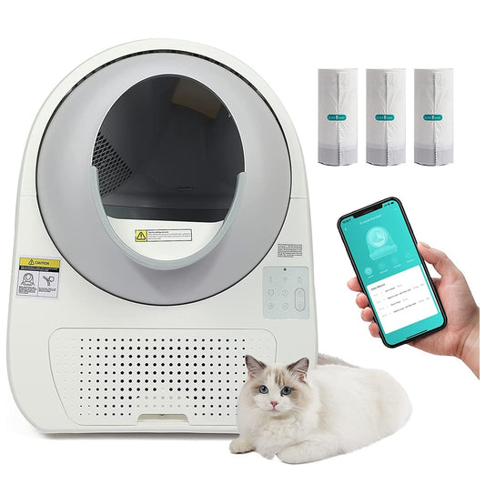 Litter Box, Enclosed, Automatic Deodorant & UV Sterilization