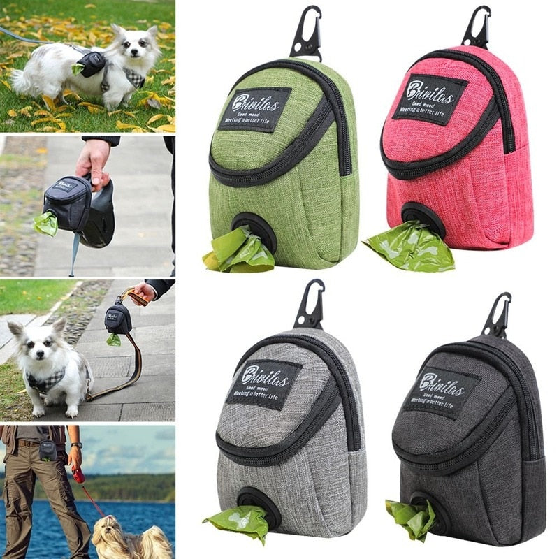 Dog Treat Pouch and Poop Bag Dispenser