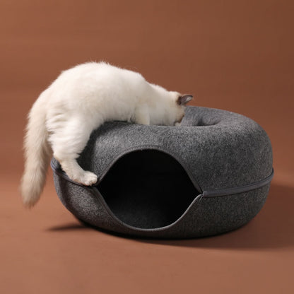 Cat Tunnel/bed, Interactive Play Toy