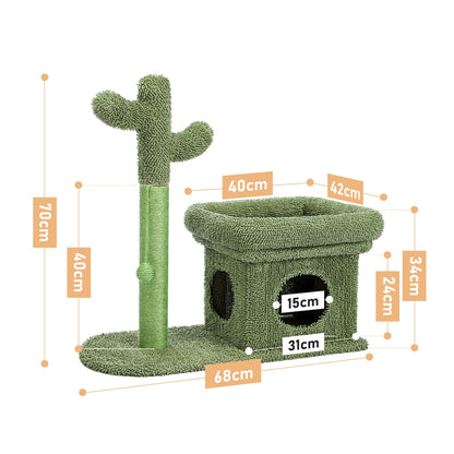 Cat Scratching Condo Play House