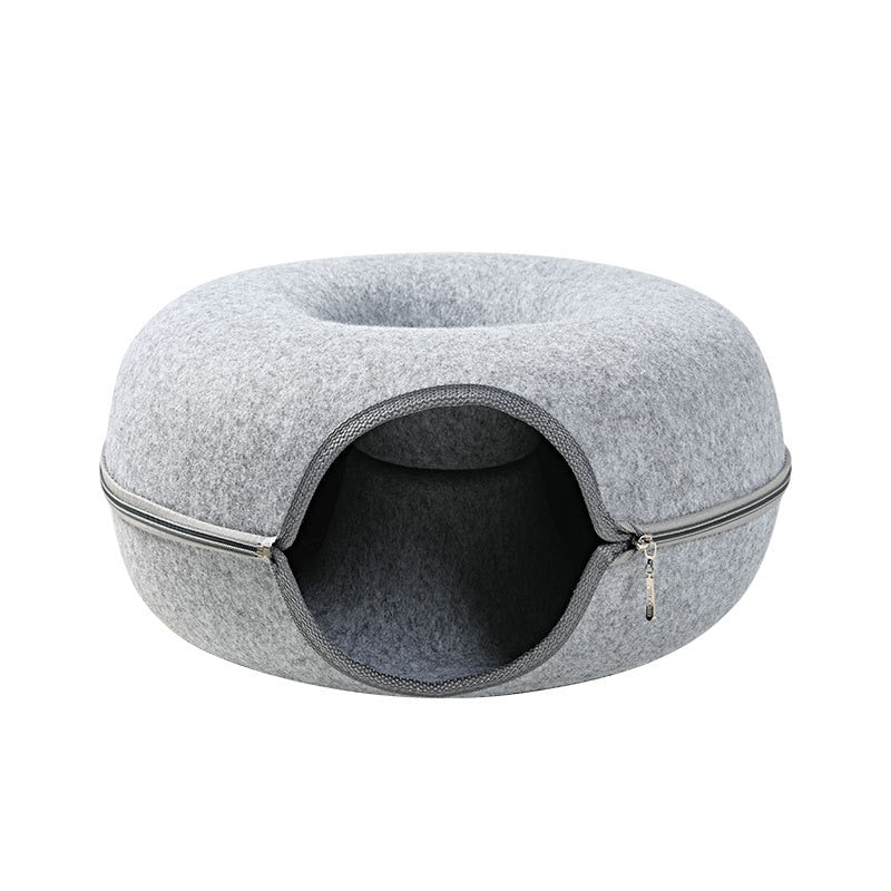 Cat Tunnel/bed, Interactive Play Toy