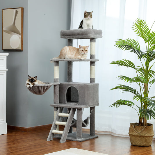 Multi-Level, Cat Scratching Post with Perch